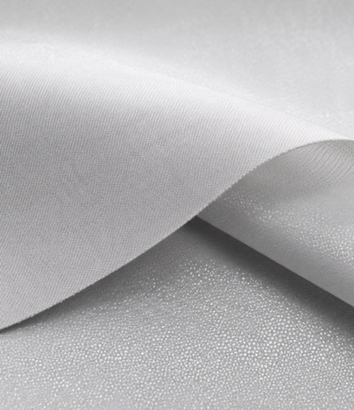 Stoff aus Polyester und Viskose, weiß