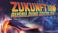 Logo Zukunft Ausbildung mit einer dynamischen Sprinterin