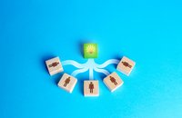 Menschen, die durch eine gemeinsame Idee vereint sind.