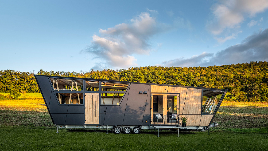 Außenansicht eines TinyHouse