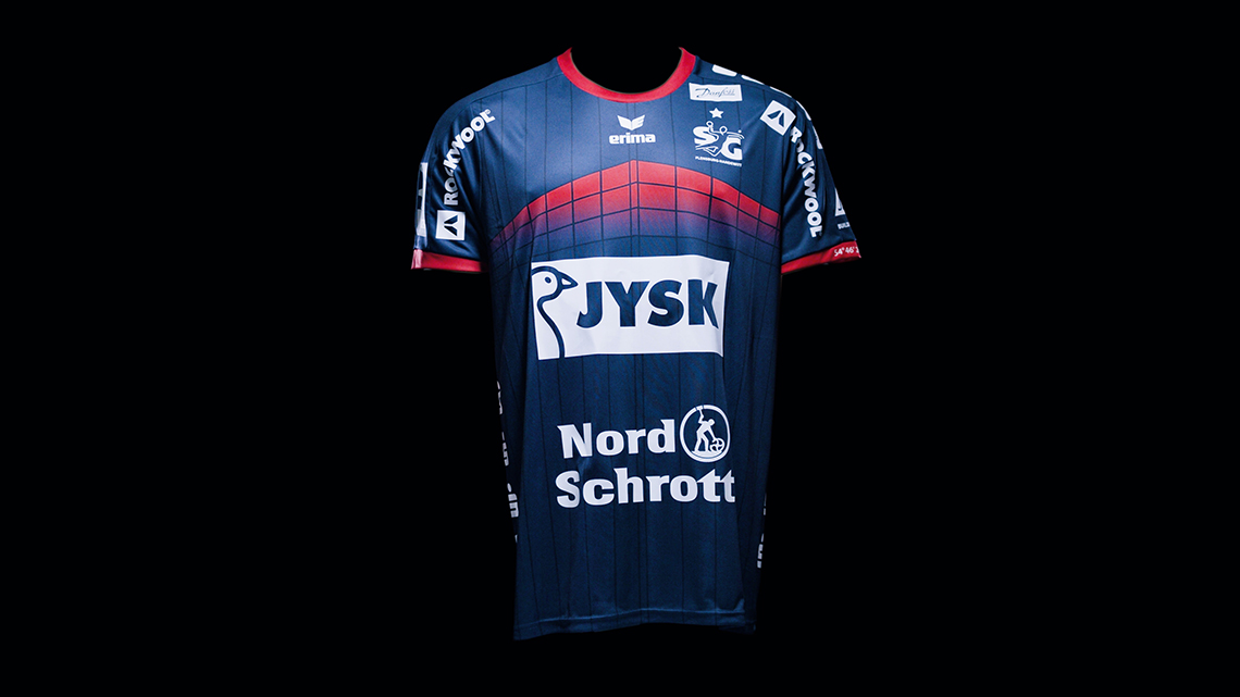 Die langjährigen Partner ERIMA und SG Flensburg-Handewitt präsentieren das neue Heim- und Auswärtstrikot für die Saison 2021/22 in der LIQUI MOLY Handball-Bundesliga.