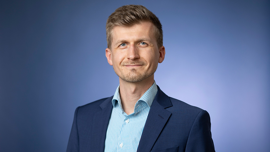 Johannes Diebel, Geschäftsführer des Forschungskuratoriums Textil.