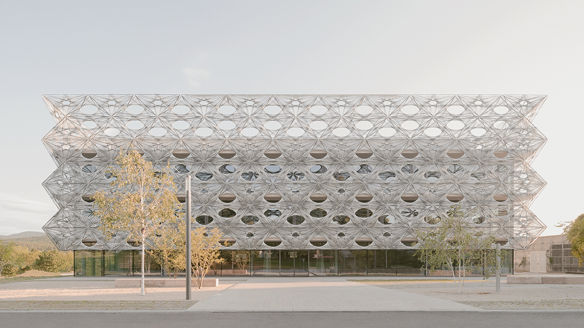 Das Texoversum auf dem Campus der Hochschule Reutlingen.